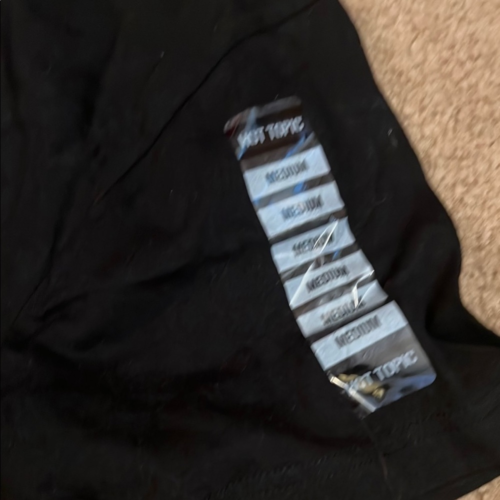 Black Cat Meme T-Shirt - Picture 3 of 3